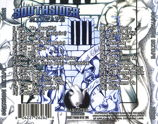 Southsider Mixtape Chicano Rap Southsider Mixtape Chicano Rap